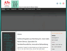Tablet Screenshot of oemus.de
